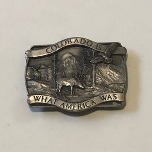 1981 Bergamot Brass works belt buckle